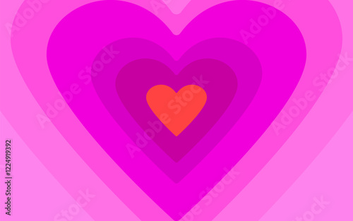 creative abstract background heart transition from dark to light
Background for February 14