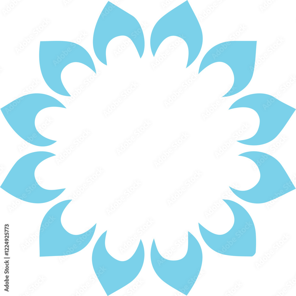 Beautiful flower art and mandala vector design Beautiful flower art and mandala vector design