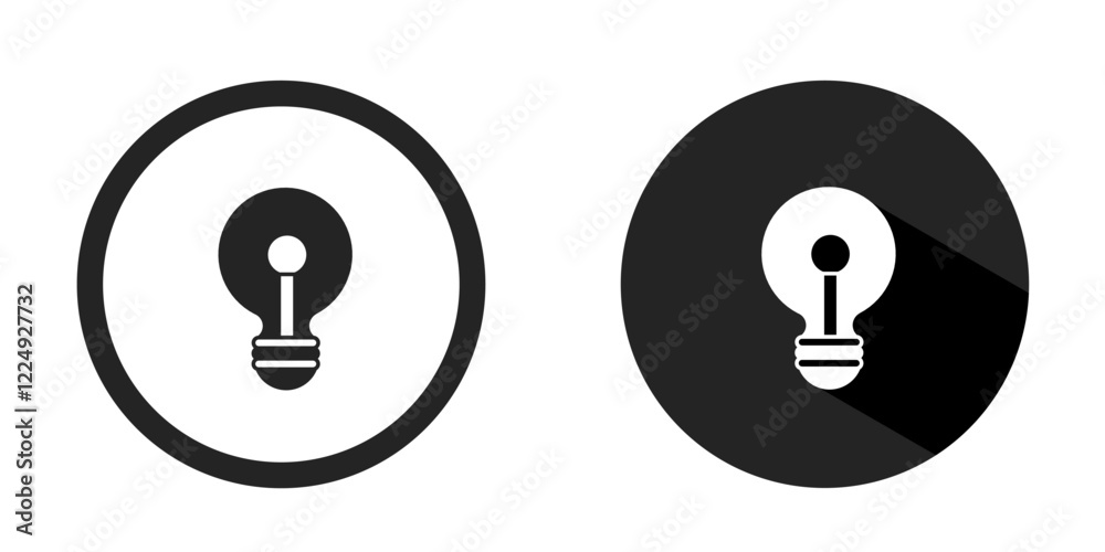 Light bulb logo. Light bulb icon vector design black color. Stock vector. Light bulb logo. Light bulb icon vector design black color. Stock vector.