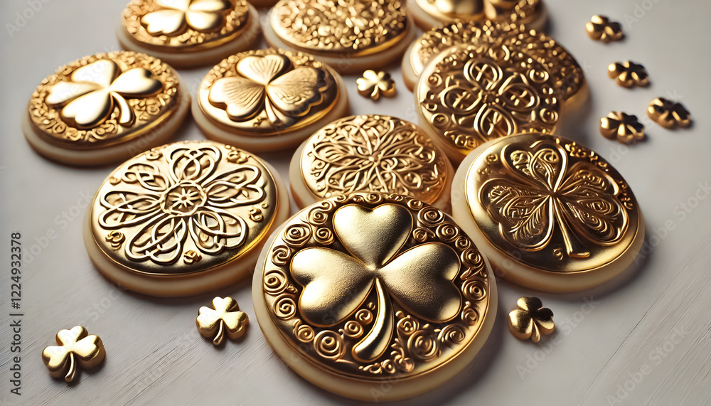 Gold Coin Cookies. Gold Coin Cookies.