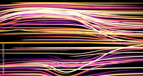light wave background, 3d R...