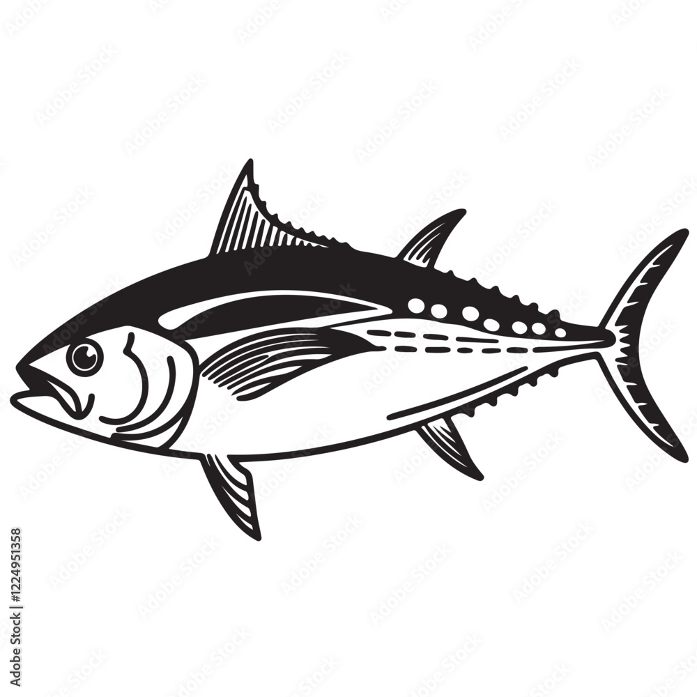 Fototapeta premium Take The Stress Out Of TUNA FISH