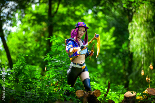 league of legends akali cosplay