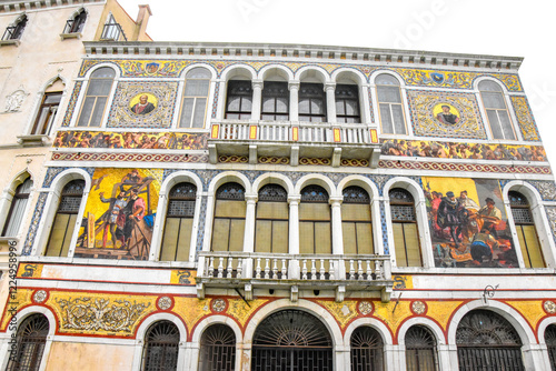 Italy. Venice. Buildings. Palazzo Barbarigo photo