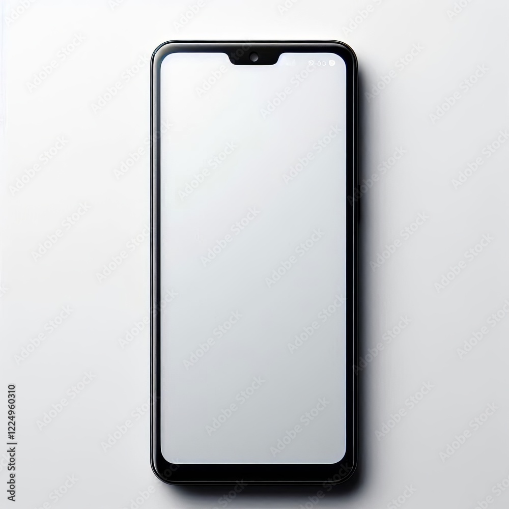 Close-up view of a smartphone mockup
Close-up view of a smartphone mockup