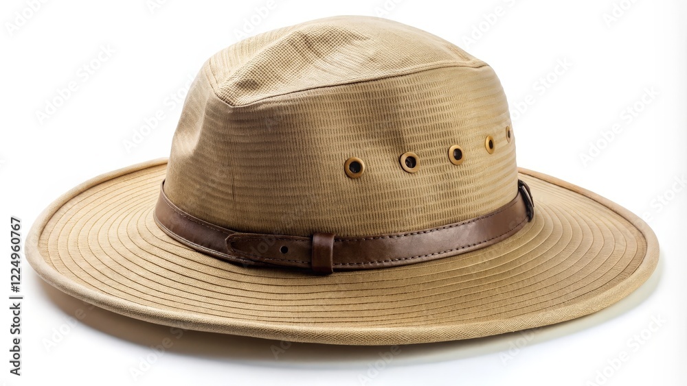 Beige Canvas Safari Hat Beige Canvas Safari Hat