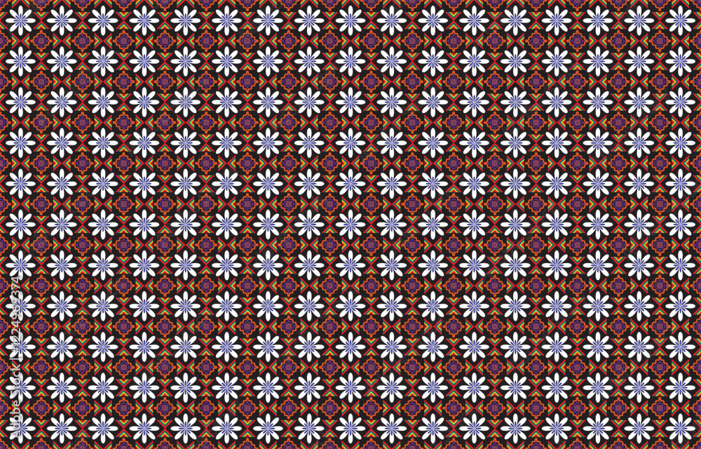 Aztec ethnic background design vector with a seamless pattern. Traditional motifs are illustrated. Element of a seamless pattern template Aztec ethnic background design vector with a seamless pattern. Traditional motifs are illustrated. Element of a seamless pattern template