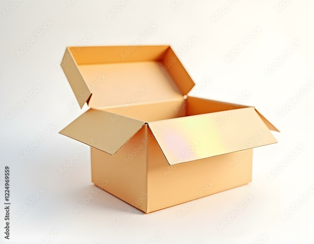 open box isolated on white - Opened Paper Box Mockup, ready to use Mockup No brand, no logo, with a minimalist aesthetic white background open box isolated on white - Opened Paper Box Mockup, ready to use Mockup No brand, no logo, with a minimalist aesthetic white background