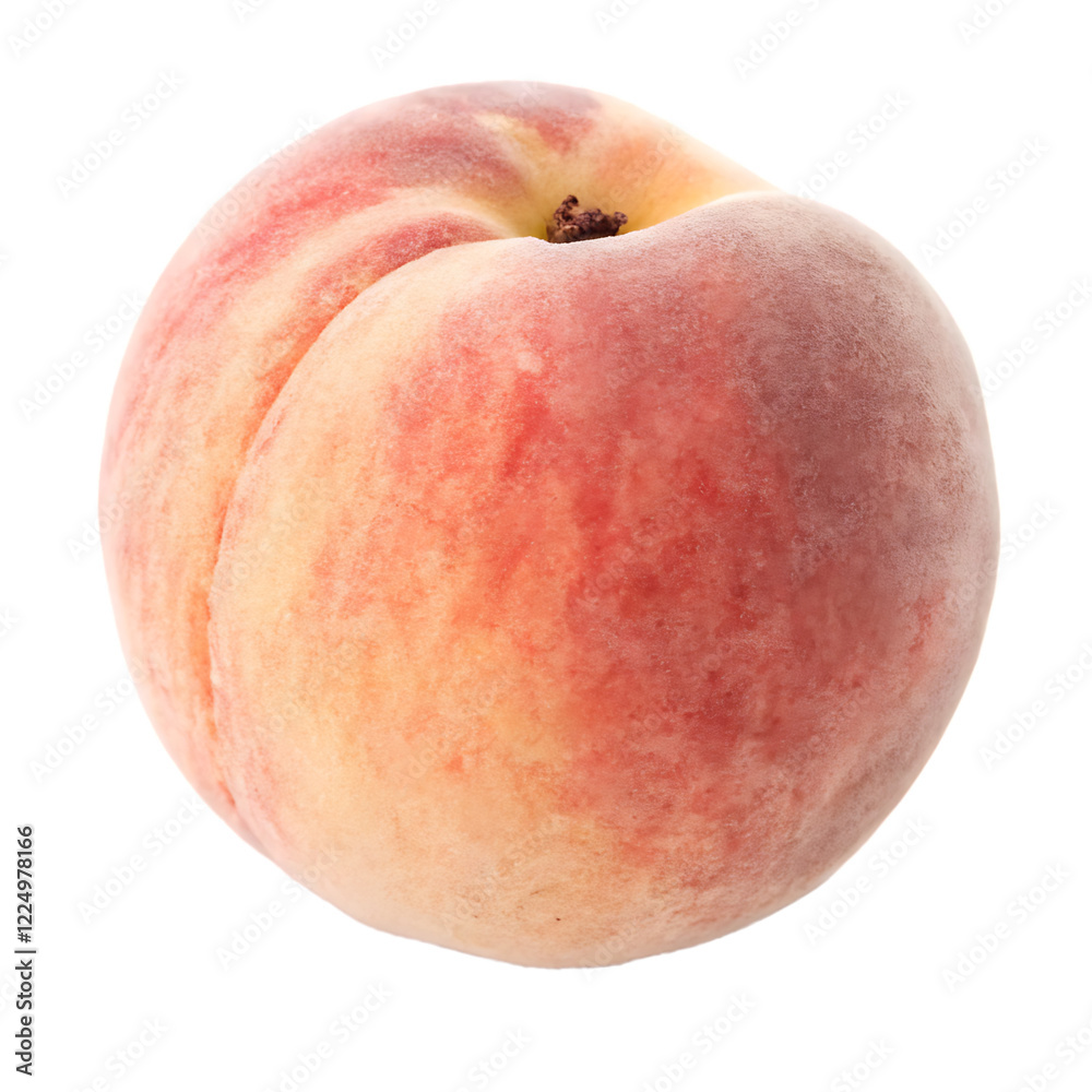 Peach isolated on transparent background Peach isolated on transparent background