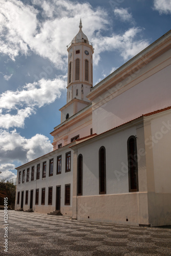 Tower of Saint Martin Church, Funchal, Madeira photo