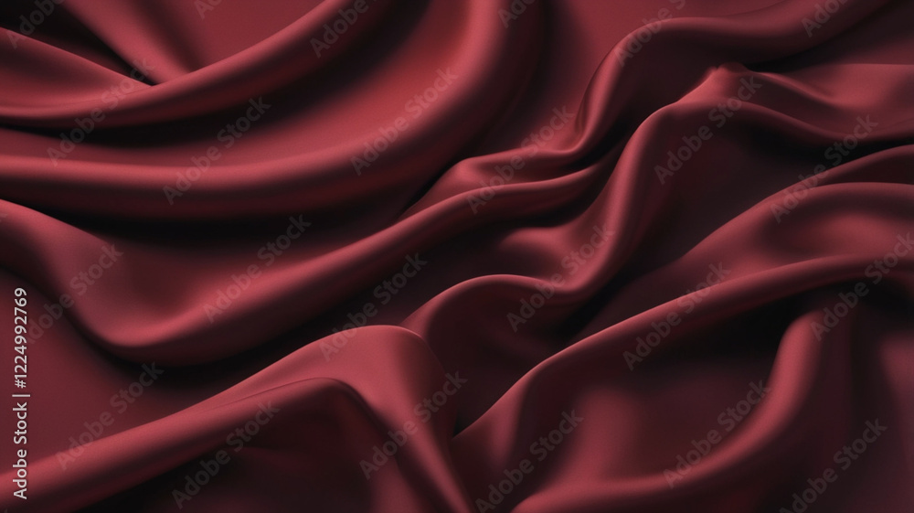 Obraz premium Luxurious Velvet Tones: A Romantic Abstract Flow