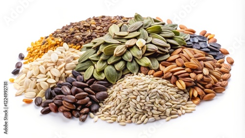 Assortment of Seeds and Grains