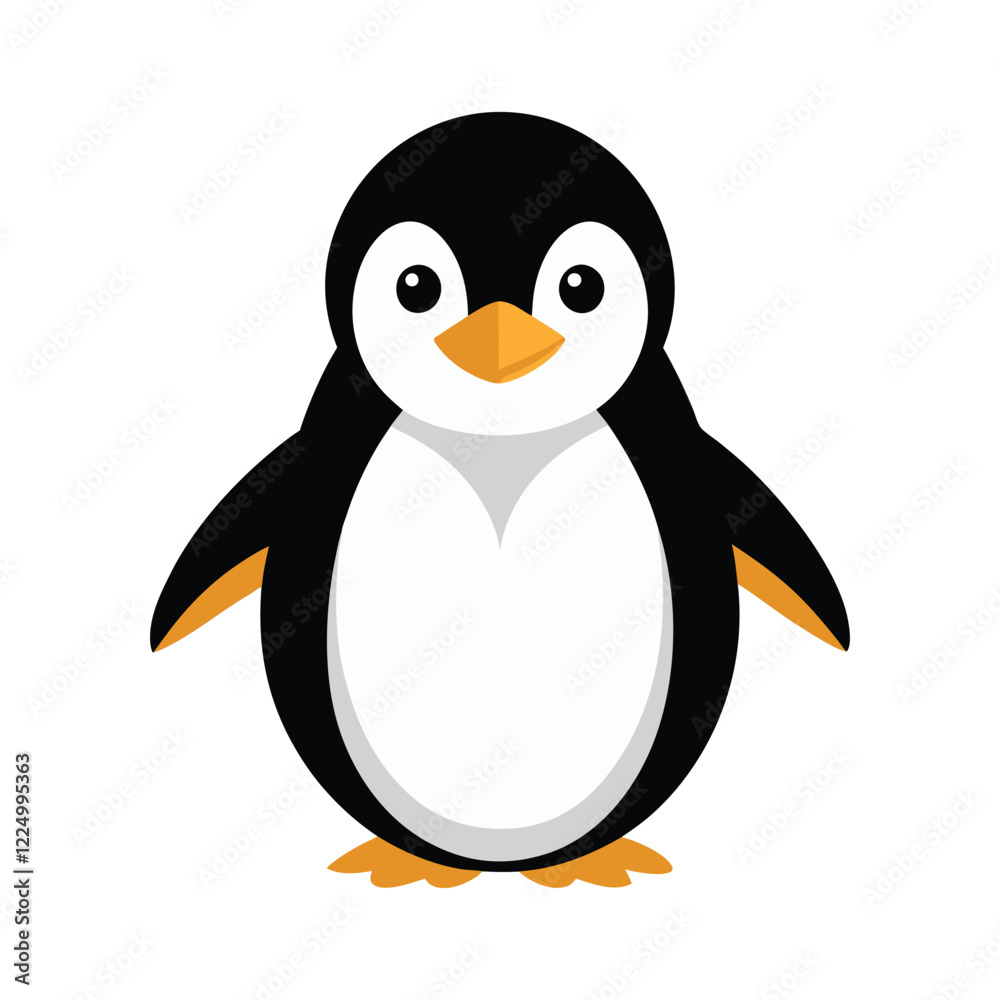 Fototapeta premium penguin vector, vector and illustration, vector&nbsp;style