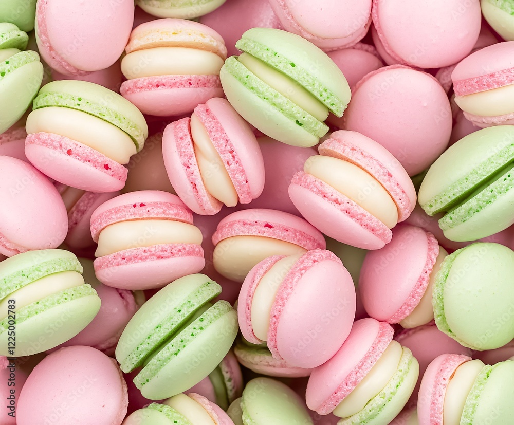 colorful macaroons