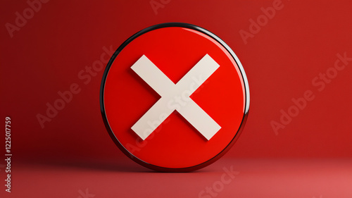 Free Download X mark icon inside a red circle - GFXLoad