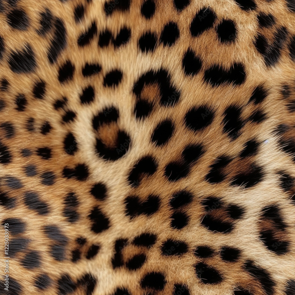 Leopard print pattern featuring mix of brown and black spots on soft, textured background, creating wild and exotic feel Leopard print pattern featuring mix of brown and black spots on soft, textured background, creating wild and exotic feel