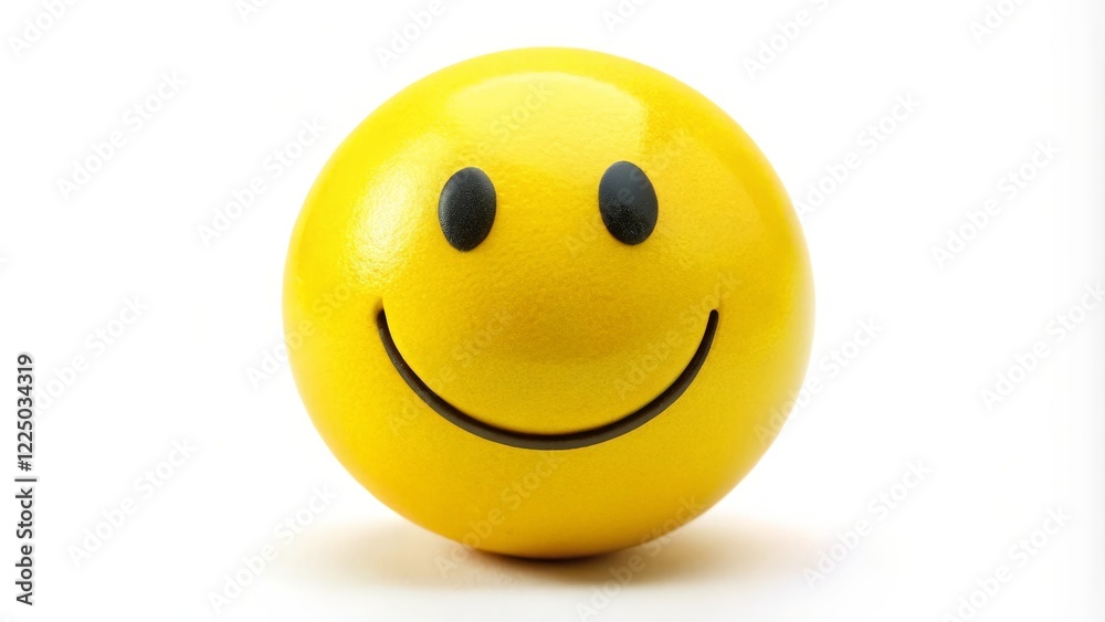 Fototapeta premium Yellow Smiley Face Icon