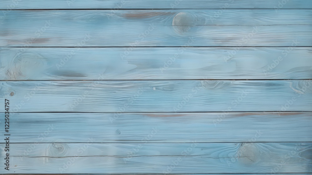 Naklejka premium Pastel wooden blue background With board texture. As a result of washing, a feeling of antiquity and beauty is created