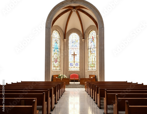 interior of church