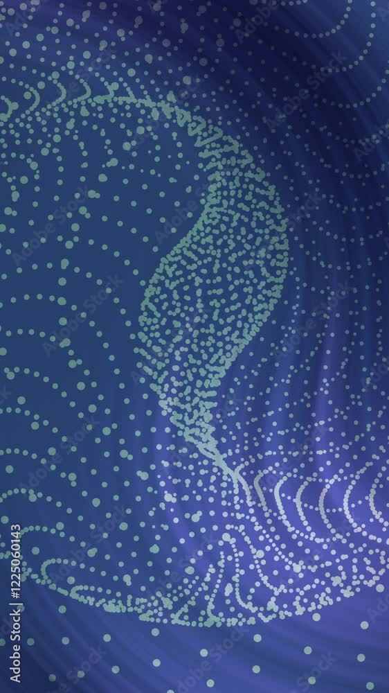 White dots create dynamic swirling patterns on a calming blue backdrop. Suitable for design projects, backgrounds, web graphics, and artistic concepts. White dots create dynamic swirling patterns on a calming blue backdrop. Suitable for design projects, backgrounds, web graphics, and artistic concepts.