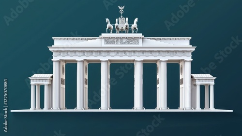 3D model of Brandenburg Gate