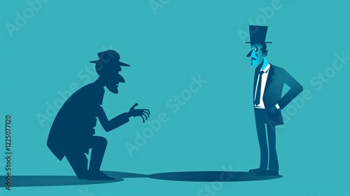 Deceptive Political Discussion: Manipulative Politician and Deceitful Shadow Interaction
