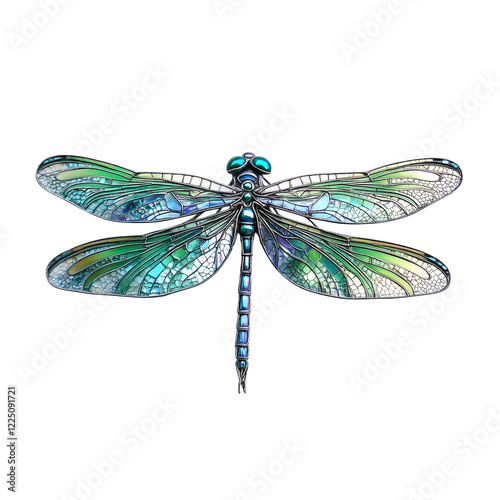 Wallpaper Mural Dragonfly Isolated on Transparent Background Torontodigital.ca