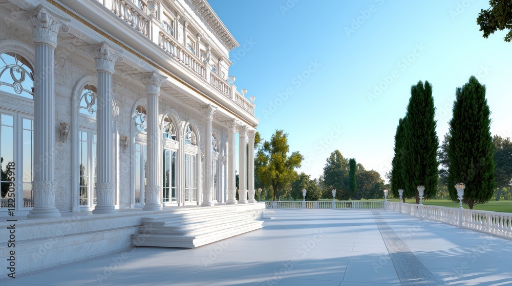 Obraz premium Grand Classical Building Exterior