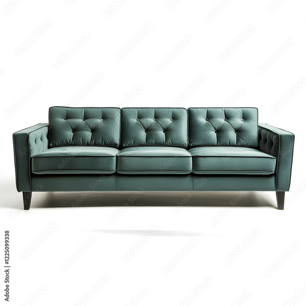 Fototapeta premium sofa isolated on white background