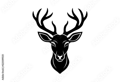 deer head vector deer, animal, reindeer, vector,