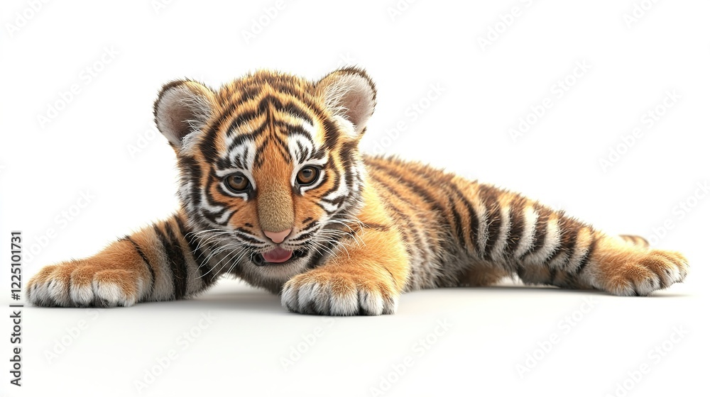 Obraz premium little tiger