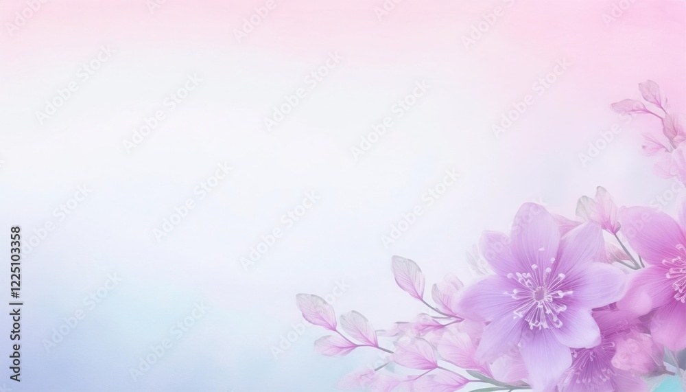 Soft pink cherry blossoms enhance a dreamy background at dawn in a serene garden setting Soft pink cherry blossoms enhance a dreamy background at dawn in a serene garden setting