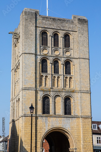 Norman Tower in Bury St. Edmunds, Suffolk photo