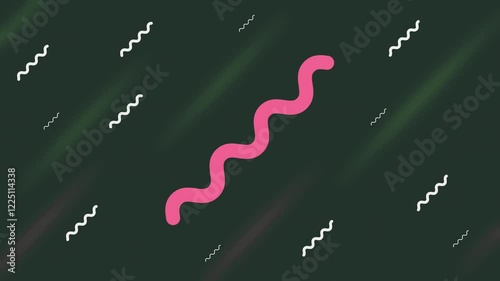 loop doodle background of diagonal lines