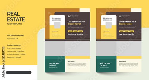 Real Estate Flyer Design Template