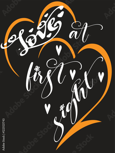 love at first sight t shirt desgine