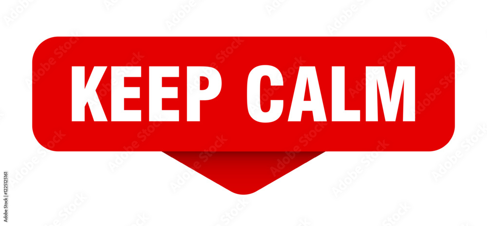 keep calm sticker. keep calm sign on transparent background keep calm sticker. keep calm sign on transparent background