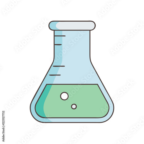 beaker icon, beaker vector illustration-simple illustration of beaker, perfect for beaker logos and icons