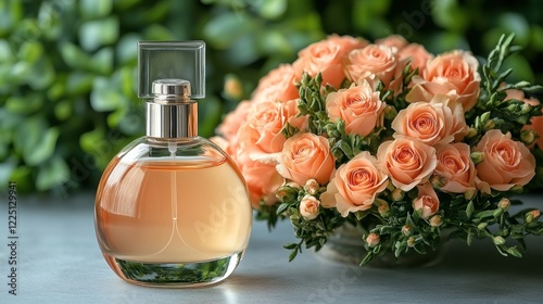 Peach Perfume and Roses: A Bouquet of Fragrance photo