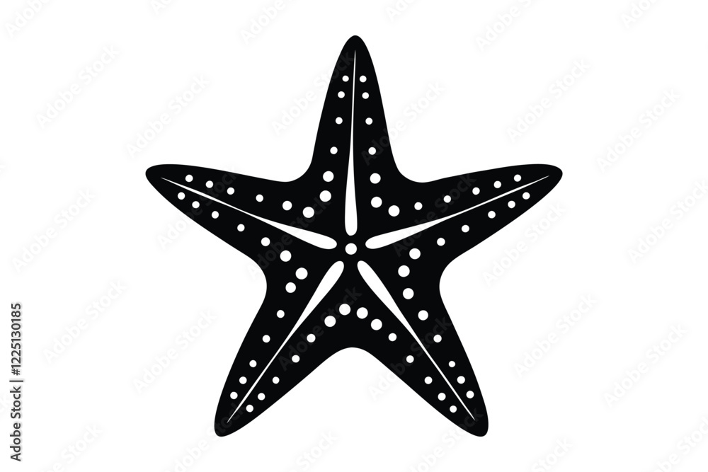 starfish isolated on white background