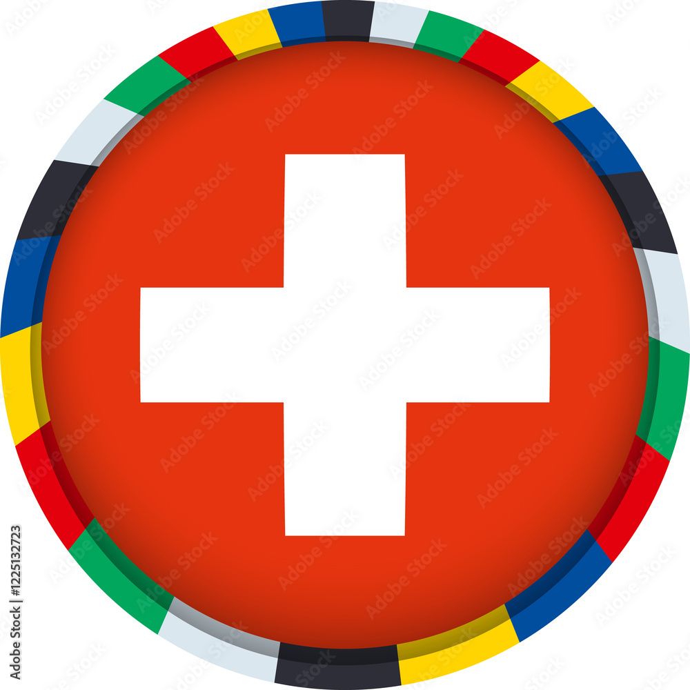 Obraz premium Switzerland Flag