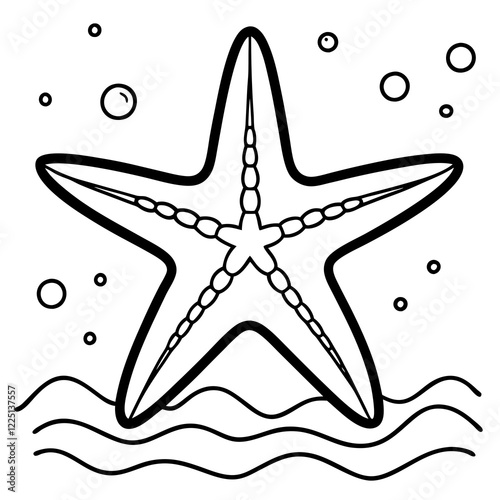 sea star vector