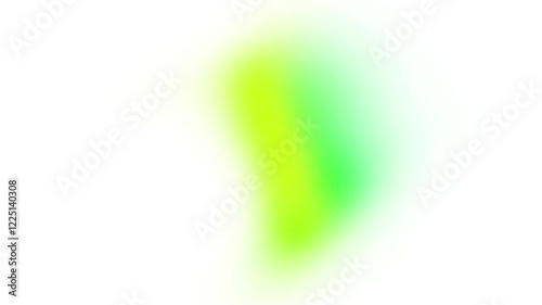 Green and yellow neon light gradient abstract background with soft texture