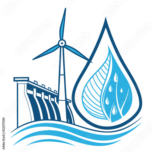 Clean Hydro Energy System Vector Design for Water-Based Power Generation and Eco Solutions
