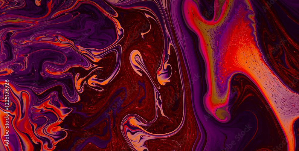 Fototapeta premium A Painting of Water, Texture, and Grunge Art Patterns