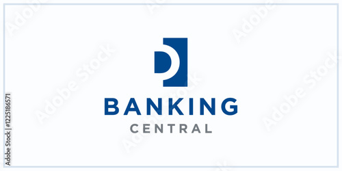 p, d, Banking Logo design inspiration	