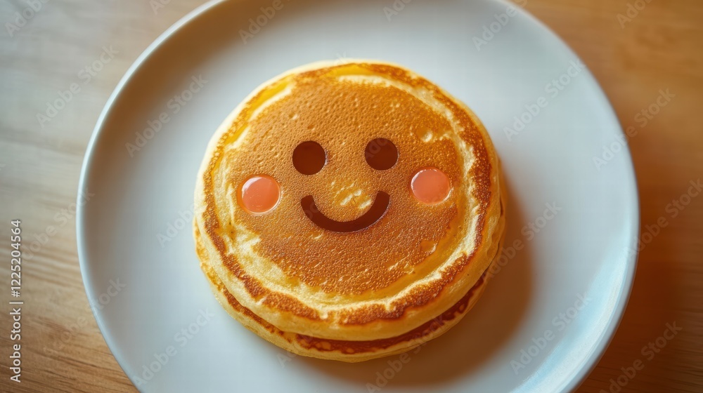 Creating pancake art playful cartoon designs in the kitchen food art home whimsical style Creating pancake art playful cartoon designs in the kitchen food art home whimsical style