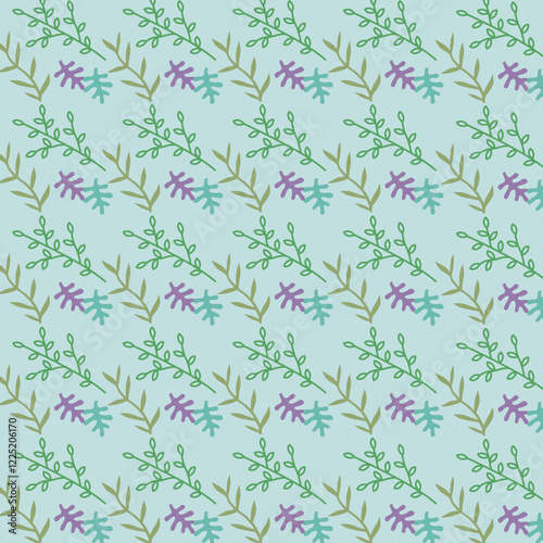 Wallpaper Mural Natural Spring Leaves Design Pattern Texture Background, Easter Spring 2025 Torontodigital.ca