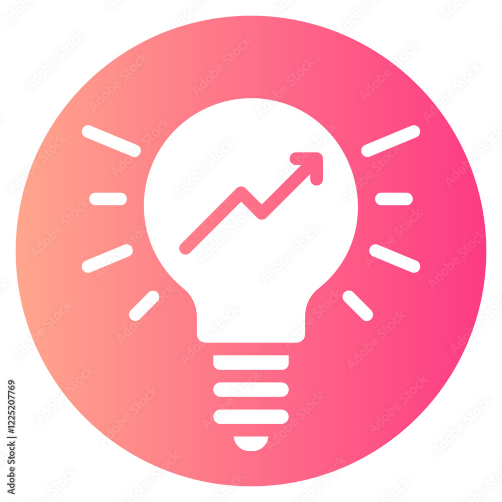 profit gradient icon profit gradient icon