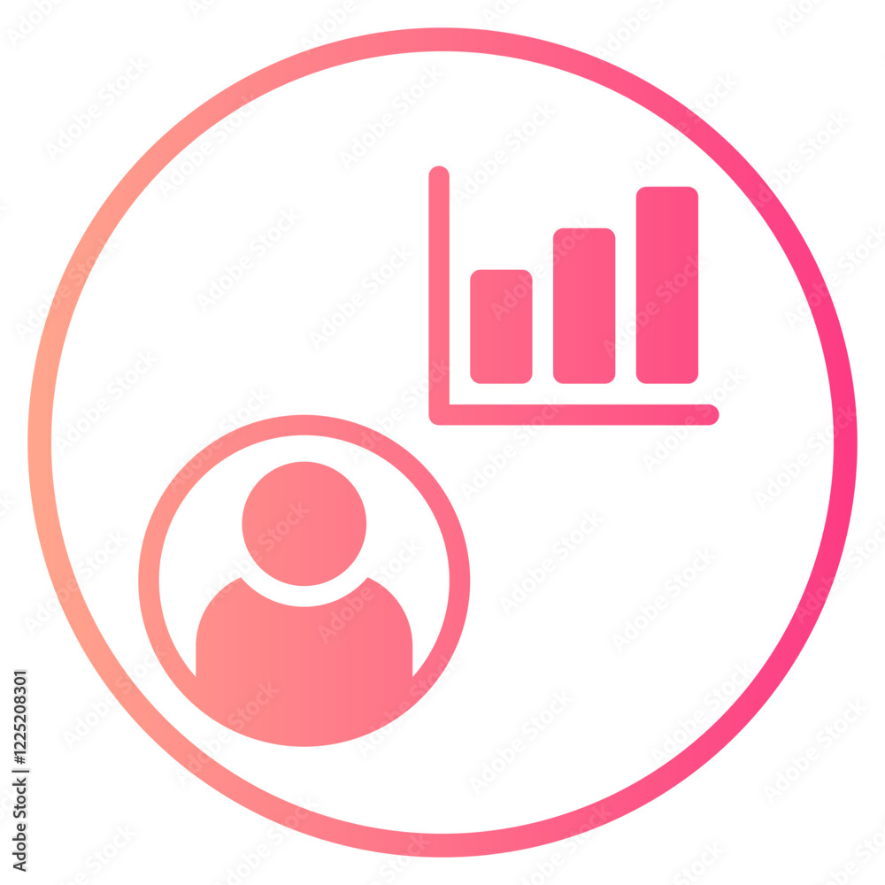 person gradient icon person gradient icon